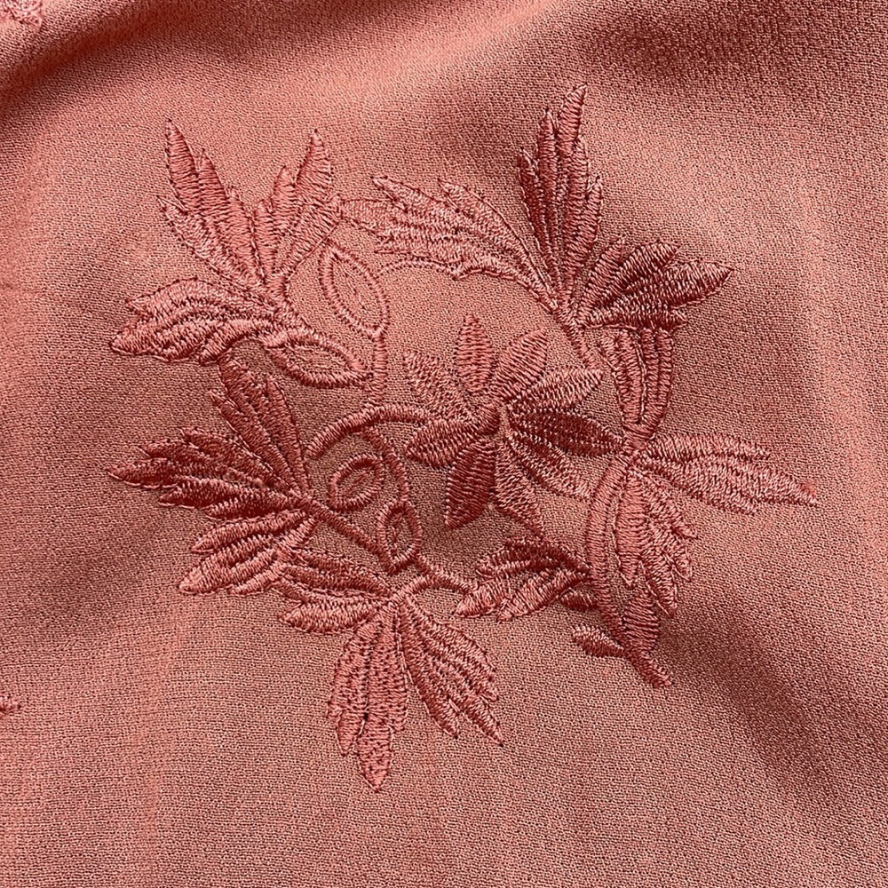 Anthropologie Maeve Kew Rose Embroidered Floral Tunic Top Size Small - Picture 14 of 14